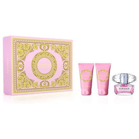 Versace Bright Crystal Zestaw upominkowy EDT 50ml + balsam 50ml + żel ...