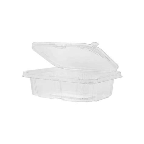 Tamper Evident Hinged Rectangular Container Maxiplast Usa