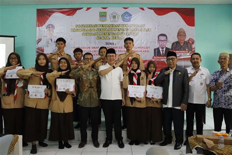 Pj Bupati Bekasi Ajak Para Pelajar Pahami Wawasan Kebangsaan