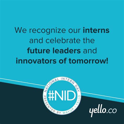 Share On Social National Intern Day