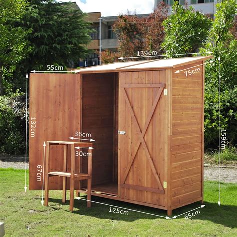 Ger Tehaus Holz Ger Teschuppen Gartenschrank Ger Teschrank Gartenhaus