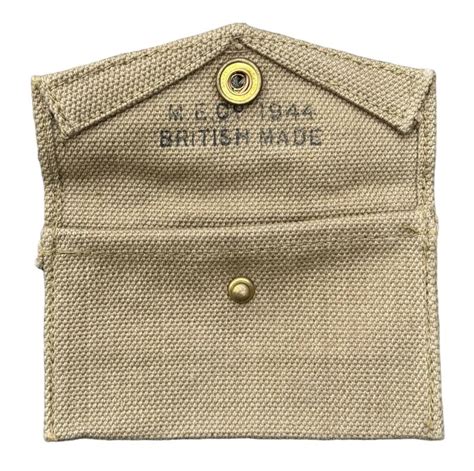 IMCS Militaria US WW2 British Made First Aid Kit Pouch With Kit