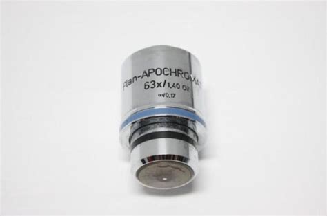 Zeiss Plan Apochromat 63x 1 40 Oil Immersion Objective 440760 Unit 2 In