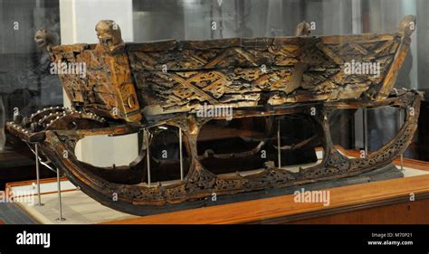 Sledge On Wood Found On The Tomb Of The Oseberg Ship 9th Century