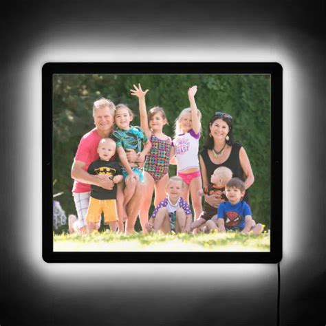 Create Your Own Photo LED Sign | Zazzle