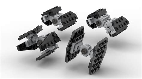 Micro Imperial Tie Fighters In 2020 Lego Star Wars Mini Micro Lego