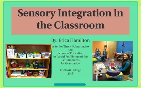 Sensory Integration in the Classroom by Erica Hamilton on Prezi