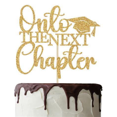 Onto The Next Chapter Graduaton Cap Topper, Tme To Teach Grad Cap