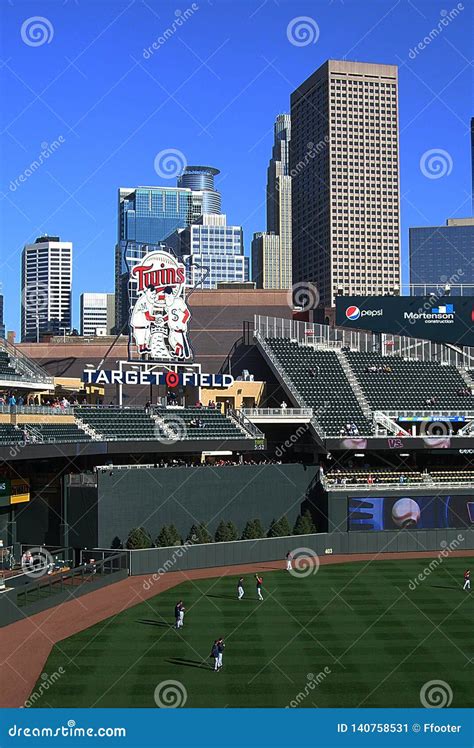 Target Field Minnesota Twins Editorial Photo Image Of Installed