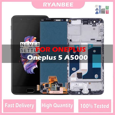 Pantalla LCD OLED Original Para OnePlus 5T One Plus 5T 1 5T A5010