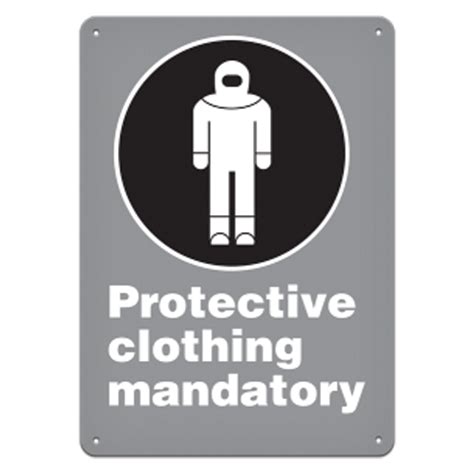 CSA Safety Signs Protective Clothing Mandator Wholesale Safety