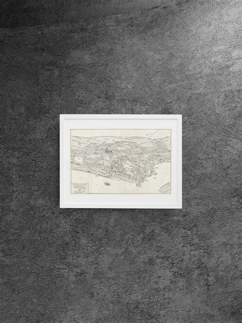 1944 Map of West Point Military Academy Vintage West Point Map Map of U ...