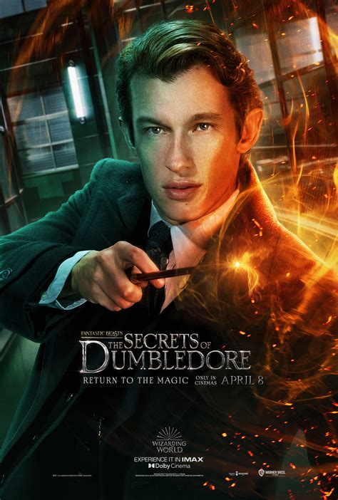 Theseus Scamander - ‘Secrets of Dumbledore’ Theseus Scamander poster — Harry Potter Fan Zone
