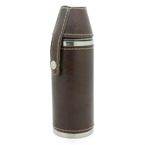 Adventure Cylinder 8oz Hip Flask W Cups James Butler