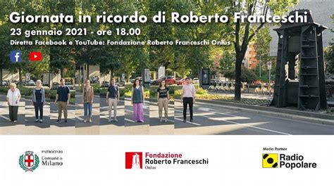 Giornata In Ricordo Di Roberto Franceschi Gennaio Youtube