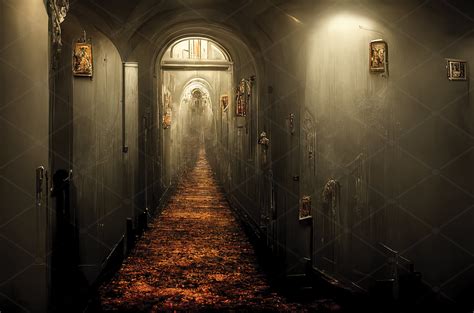 Dark Gothic Abandoned Hallway Digital Download/art Print/photoshop ...