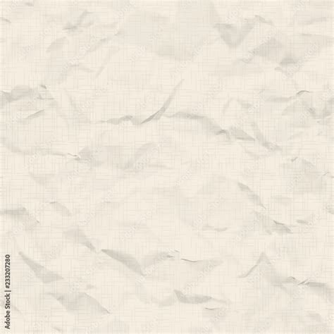 Seamless Crumpled Paper Texture