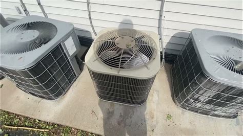 New 2021 Payne 2 Ton Central Air Conditioner Not Running Plus Other Units Running Youtube