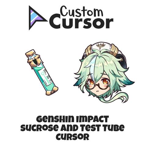 Genshin Impact Sucrose And Test Tube Cursors Custom Cursor Test