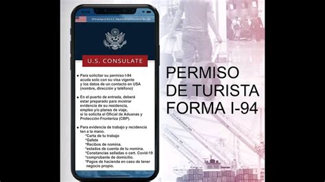 Tutorial Paso A Paso Como Tramitar Permiso De Turista I 94 En Línea Desde La Pagina De Migración