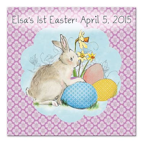 Easter Bunny Canvas Wall Art | buybuy BABY