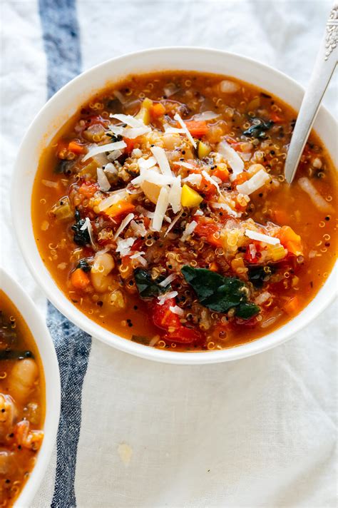 Quinoa Vegetable Soup Recipe Cookie And Kate