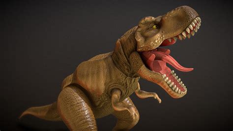 Jurassic World T Rex Many Worlds 3d Model By Guillermo Momplet Momplet D1e59b9 Sketchfab