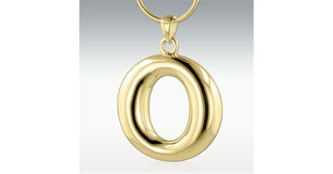 Forever Circle Solid 14k Gold Cremation Jewelry