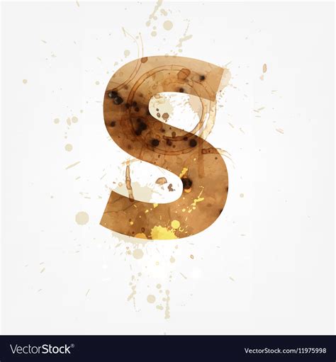 Grunge font Royalty Free Vector Image - VectorStock