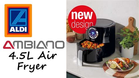 Aldi Specialbuys Ambiano 4 5L Air Fryer Love Is In The Air Fryer