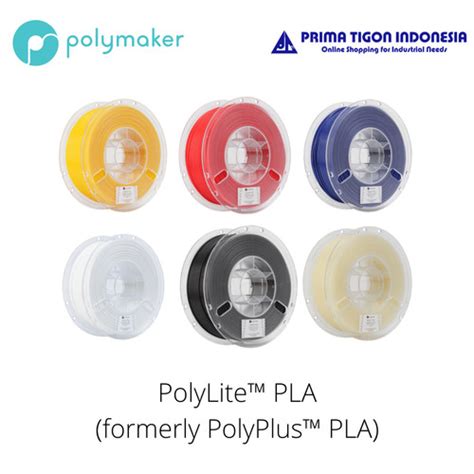 Jual Filament Polymaker PolyLite PLA Filament PLA 3D Printer