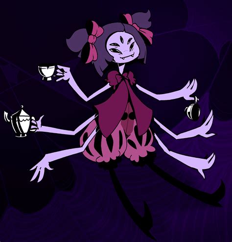 Muffet from Undertale on Behance