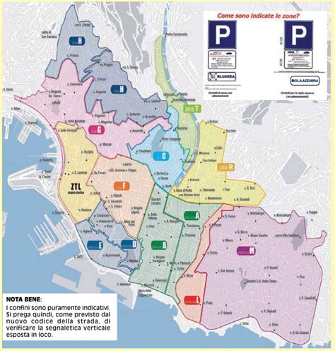 Mappa Di Genova Conosceregenova It