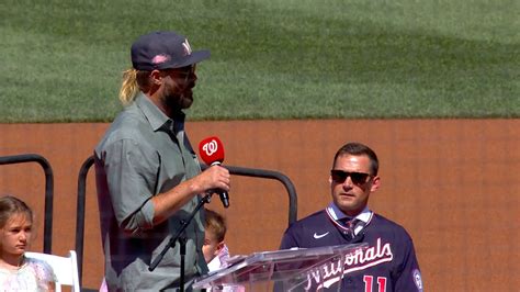 Jayson Werth S Speech From Ryan Zimmerman S Jersey Retirement Ceremony