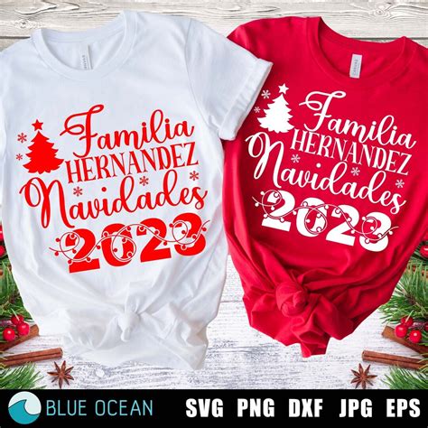 Navidad 2023 SVG Navidades 2023 SVG Navidad Familiar 2023 Camiseta