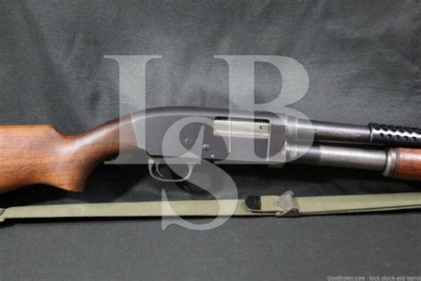 WWII U S Stevens Savage Model 620A 620 Trench Gun 12 GA Pump Shotgun C