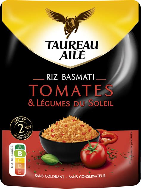 Riz Basmati Tomates L Gumes Du Soleil Taureau Aile G