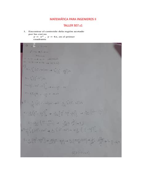 Matemática PARA Ingenieros II Matemática para Ingenieros 2