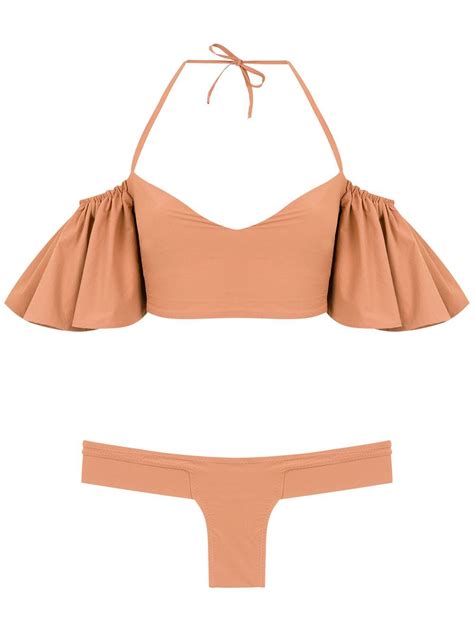 Buy AMIR SLAMA Ruffled Bikini Set At 19 Off Editorialist