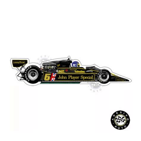 Adesivo Lotus 78 Ronnie Peterson 1978 F1 Formula 1 Carros Elo7