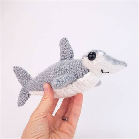 Pattern Hugo The Hammerhead Shark Pattern Amigurumi Hammerhead Shark