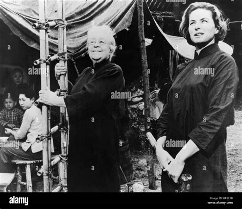 Ingrid Bergman (r) as China missionary Gladys Aylward in the 1958 film ...