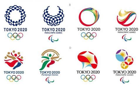 Cuatro Diseños Para El Logo De Los Juegos De Tokio 2020