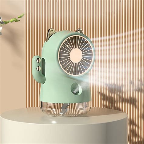 Xiaomi Portable Water Spray Mist Fan Electric Usb Rechargeable Handheld