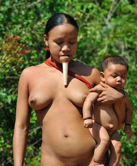 Amazon Xingu Tribe Girls Pussy Cumception