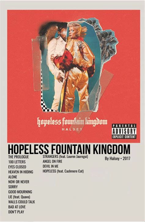 hopeless fountain kingdom | Halsey album, Hopeless fountain kingdom ...