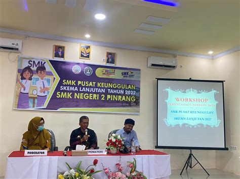 Workshop Perencanaan Berbasis Data Wakasek Dan Kaprog SMKN 2 Pinrang