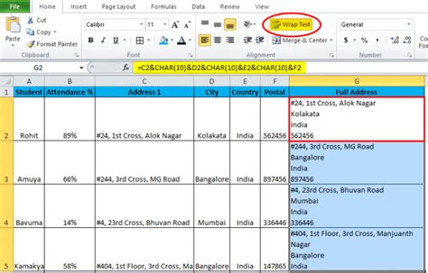 Char In Excel Formula Examples How To Use Char Function