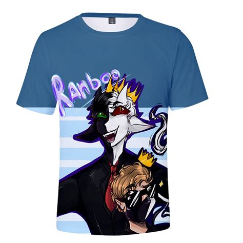 Ranboo Animated 3d T Shirt Ranboo Merch Store