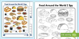 Food From Around the World Worksheet | Primary Resources - Worksheets ...